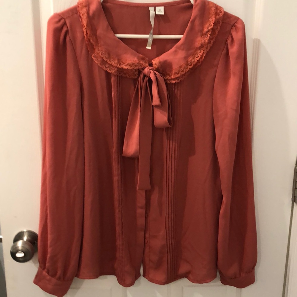 LC Lauren Conrad Blouse with Bow